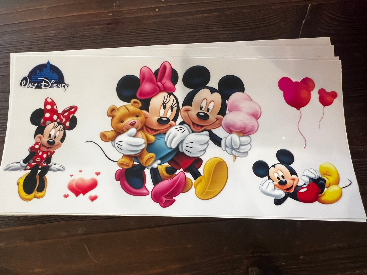 Digital Mickey and Minnie wrap