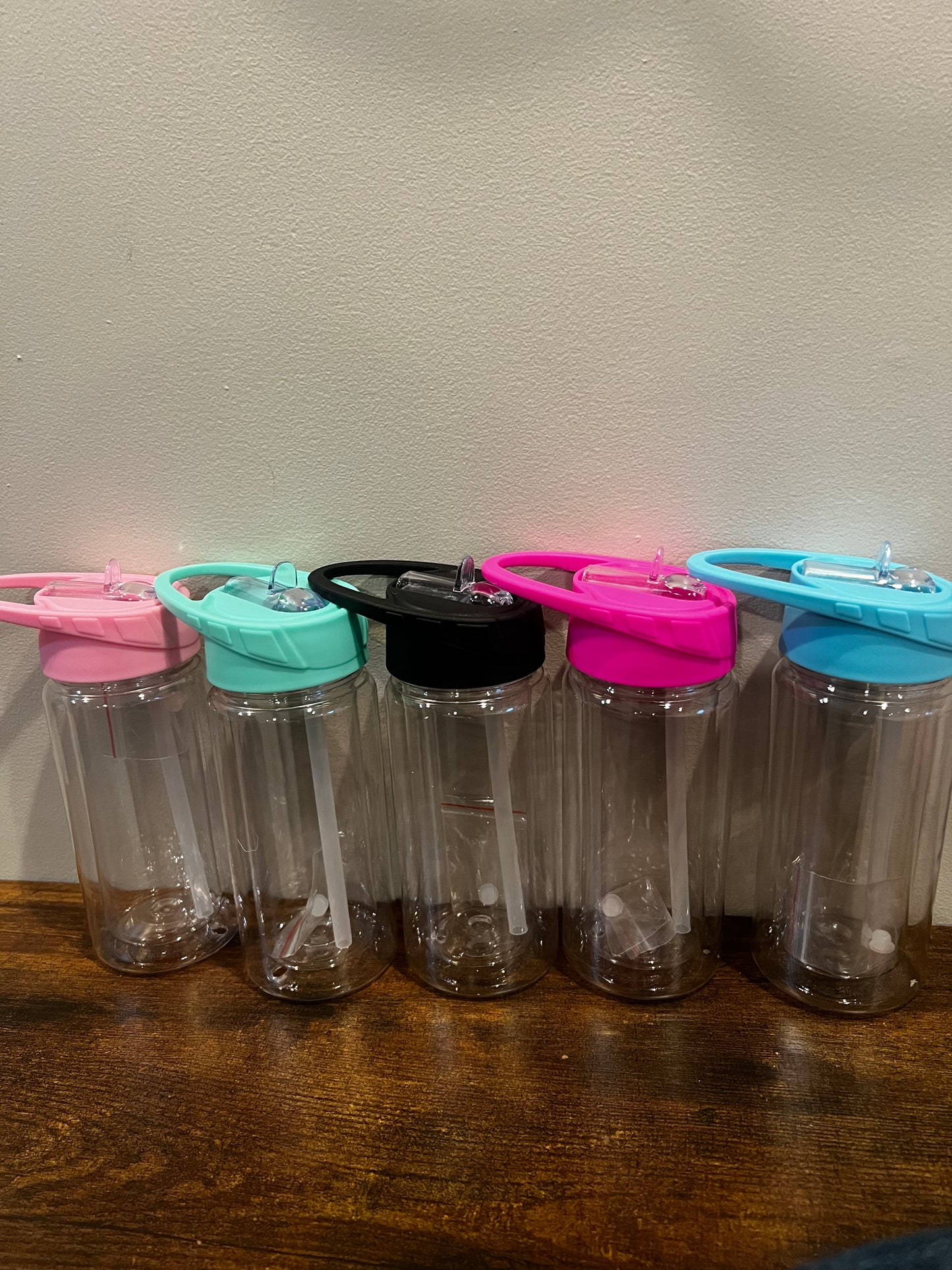 10oz Acrylic Snow Globe Sports Tumbler Set with Retractable Spout
