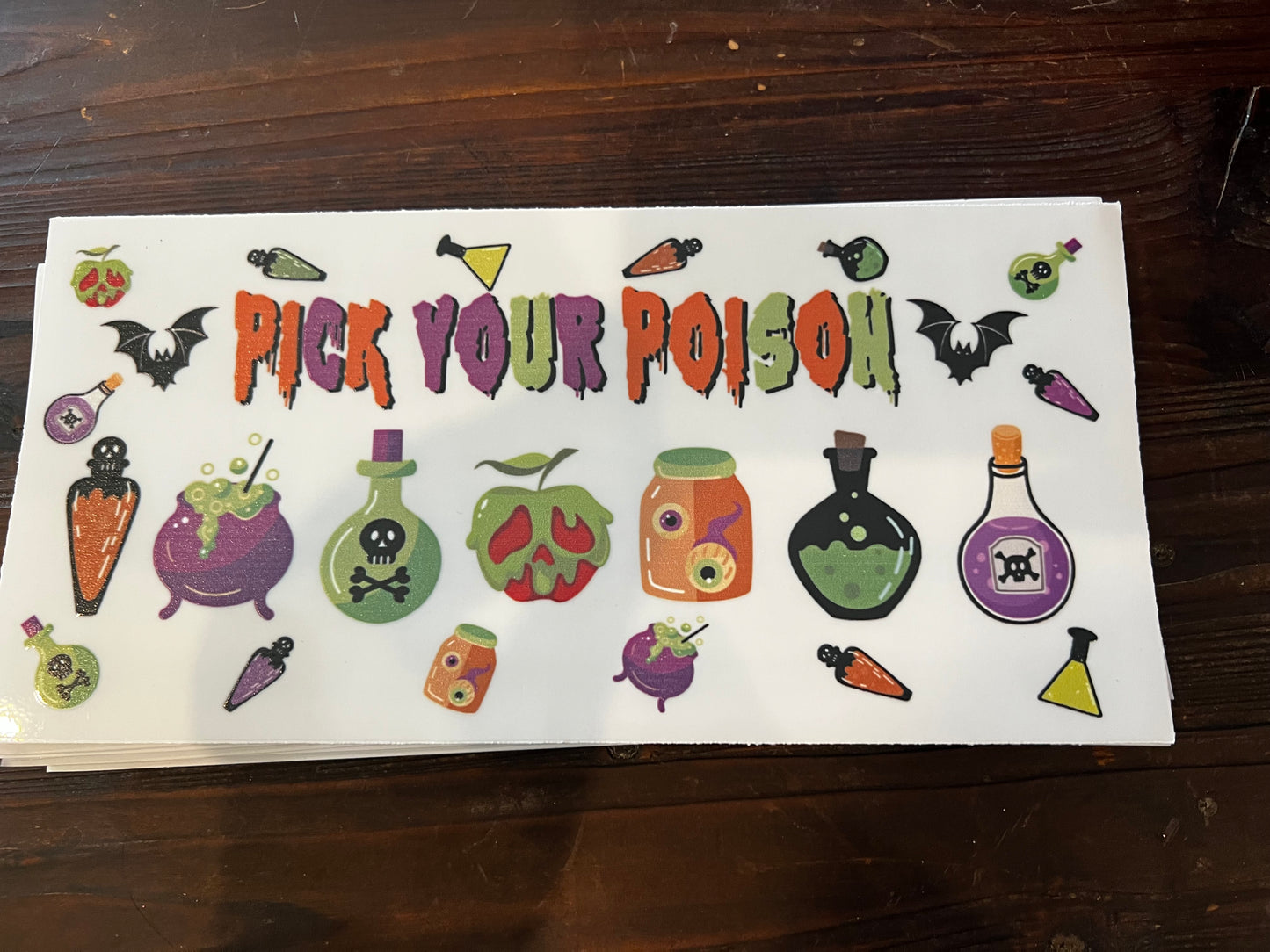 Pick your poison wrap