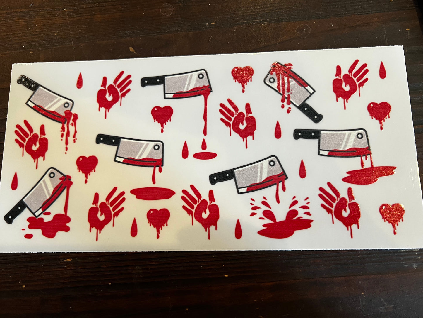 Halloween bloody wrap