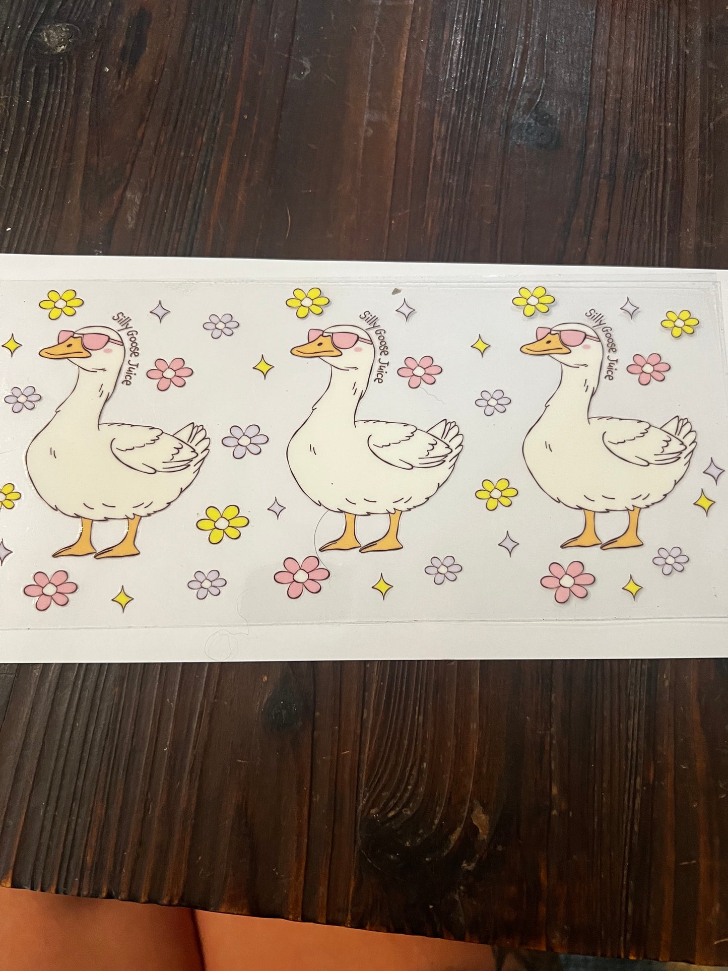 Silly goose juice wrap