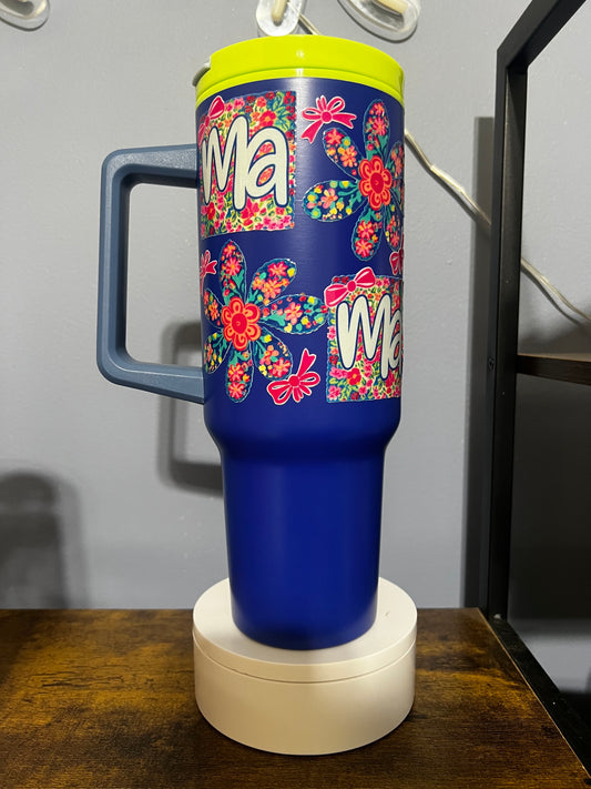 40oz acrylic mama tumbler