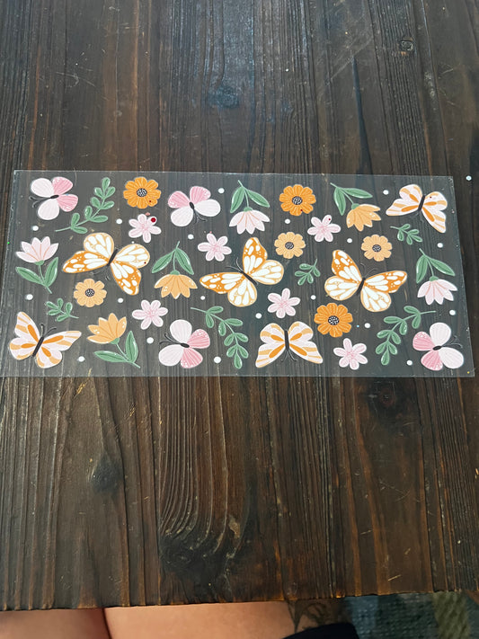 Floral butterflies