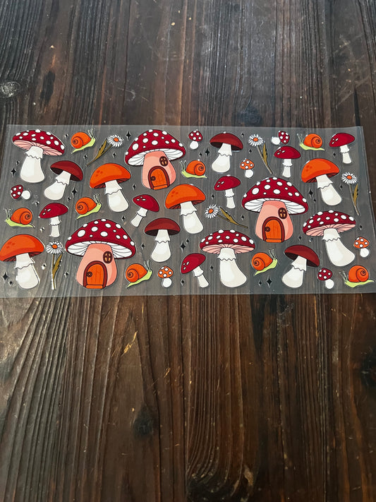 Mushrooms wrap