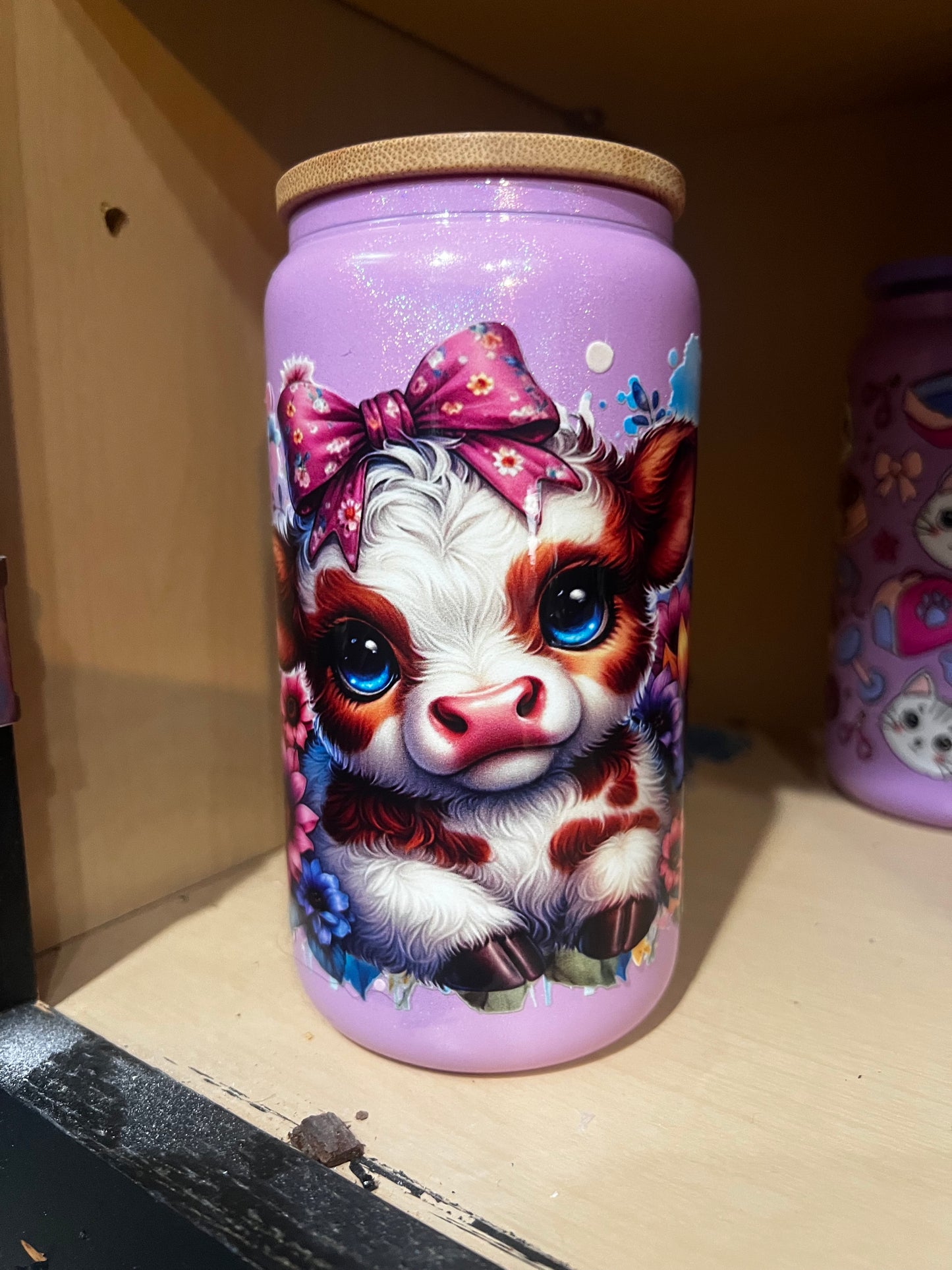 16oz RTS jelly beer can glass