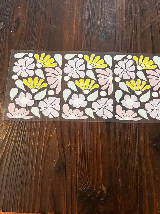 Pastel flowers