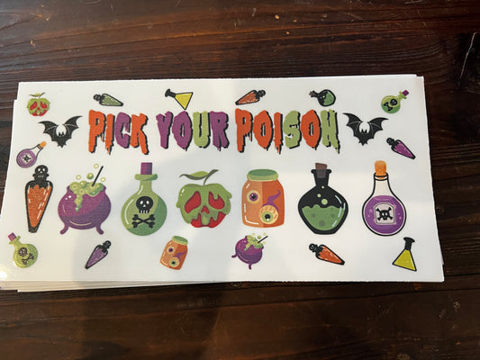 Pick your poison wrap