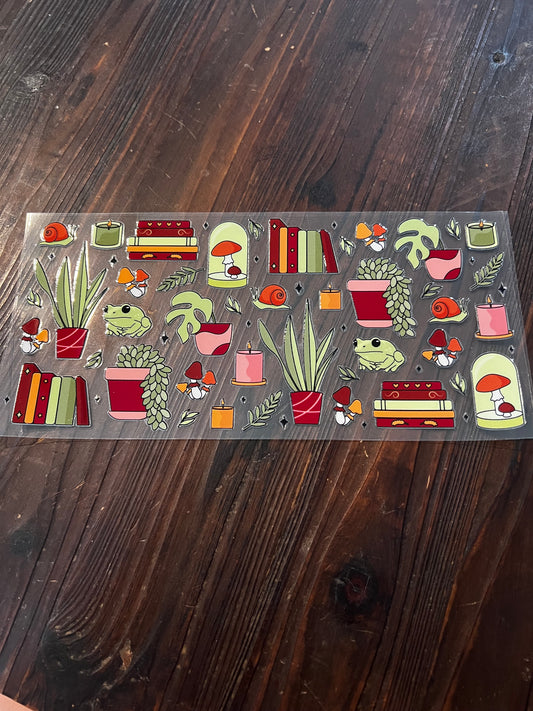 Plant/book lover wrap