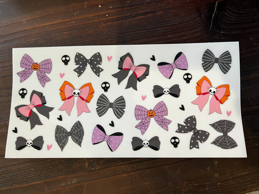 Cutest Halloween bows wrap