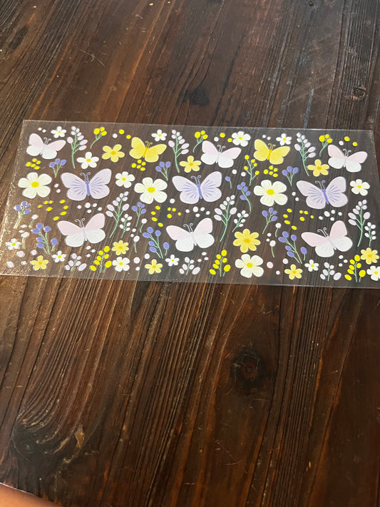 Pastel butterflies