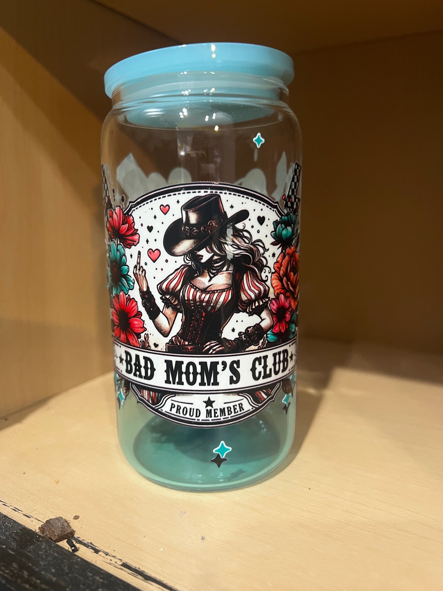 16oz RTS jelly beer can glass