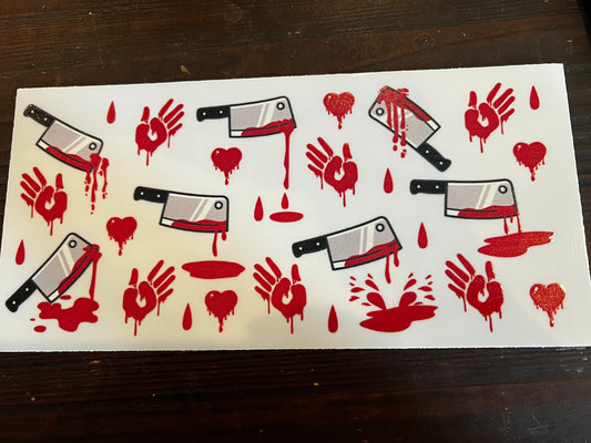 Halloween bloody wrap