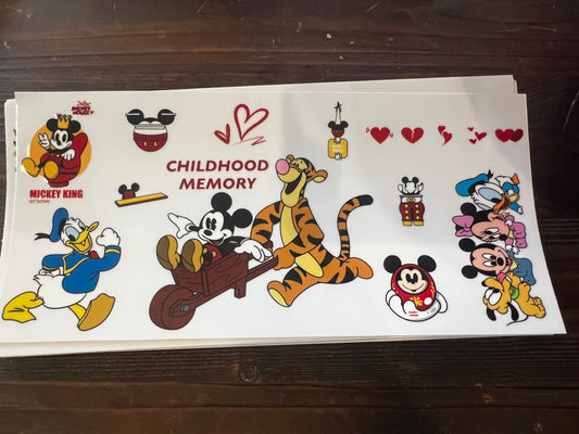 Childhood Disney memories wrap