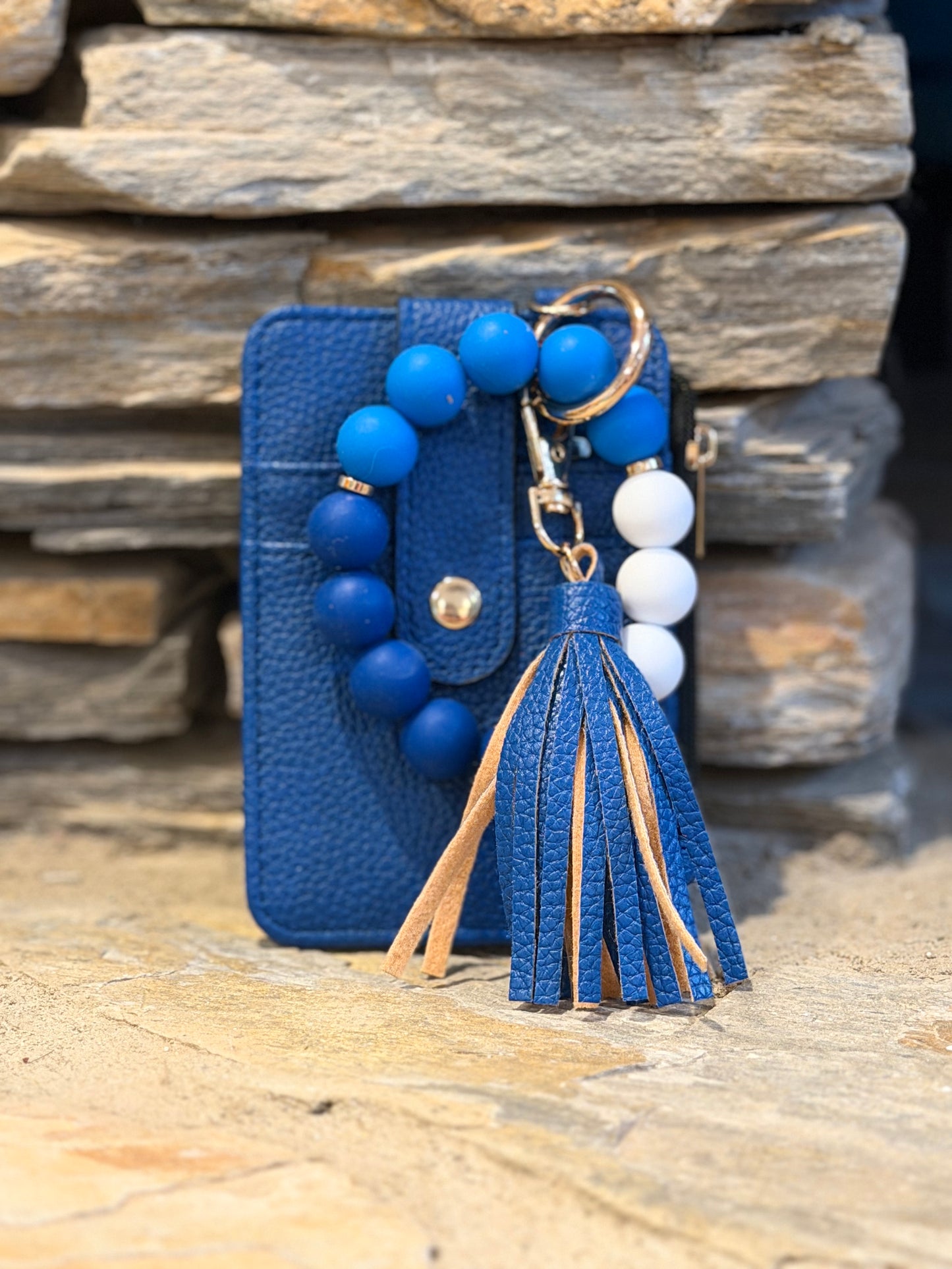 RTP wristlets with beaded wrist strap