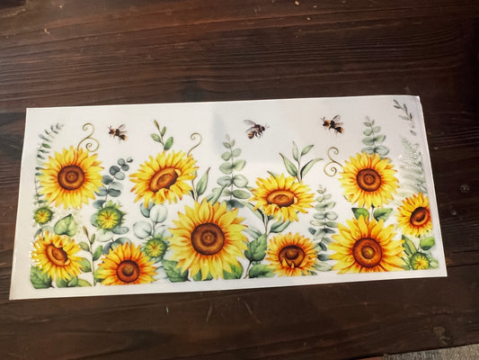 Sunflowers wrap