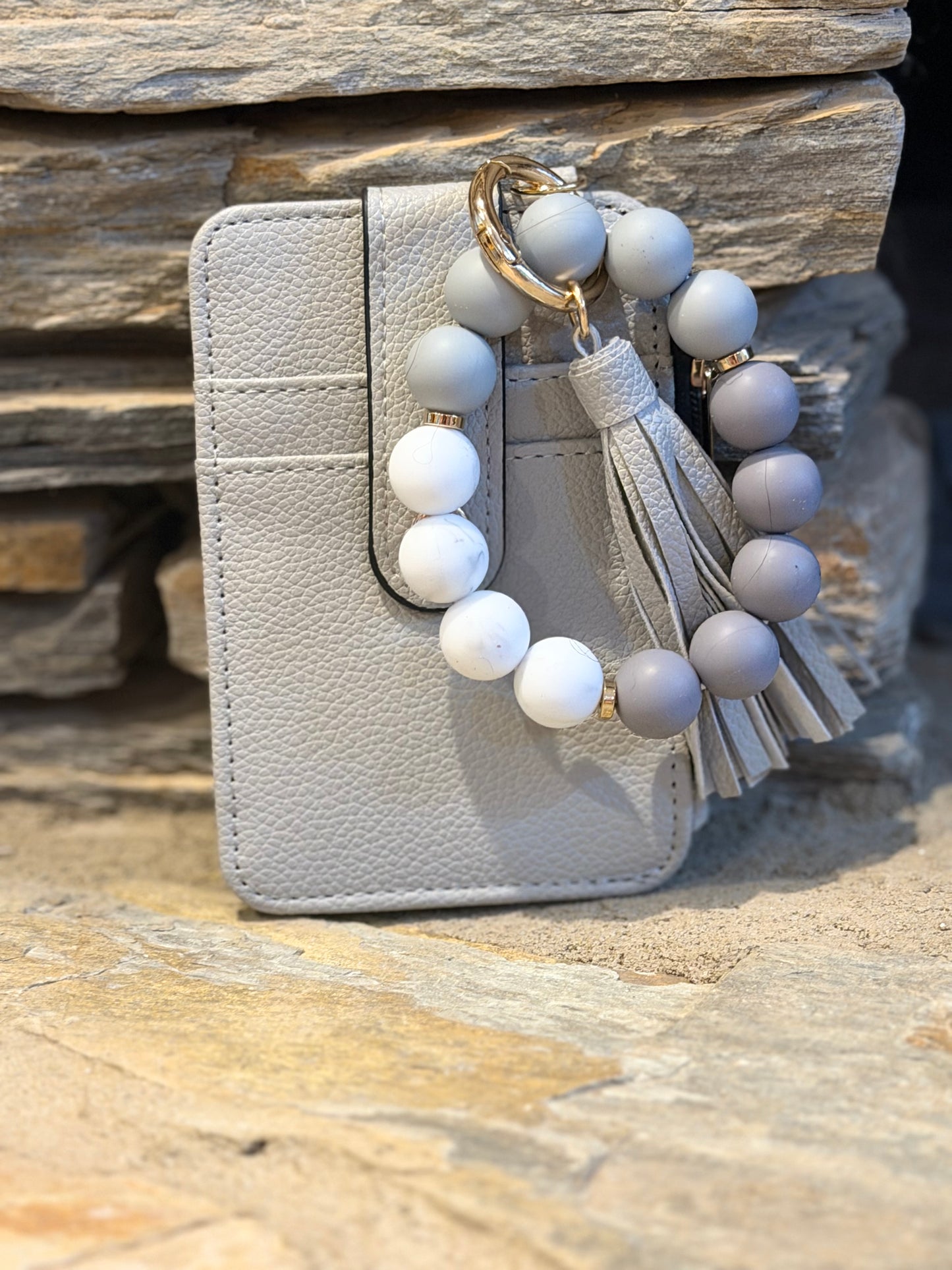 RTP wristlets with beaded wrist strap