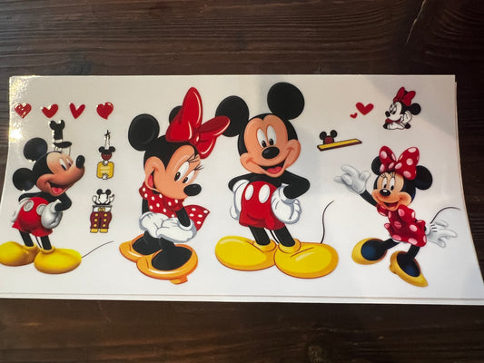 Mickey and Minnie wrap