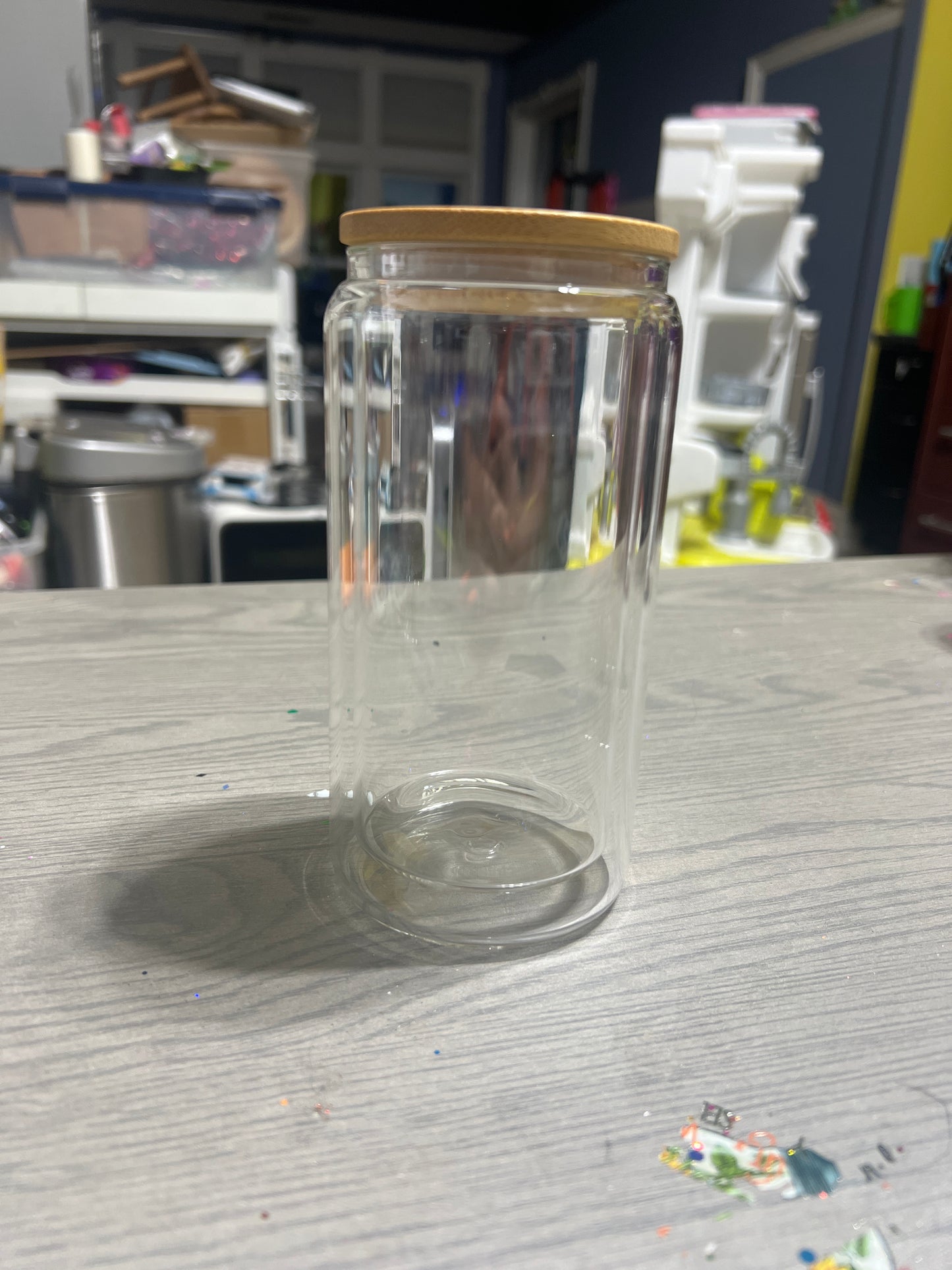 16oz glass snowglobe