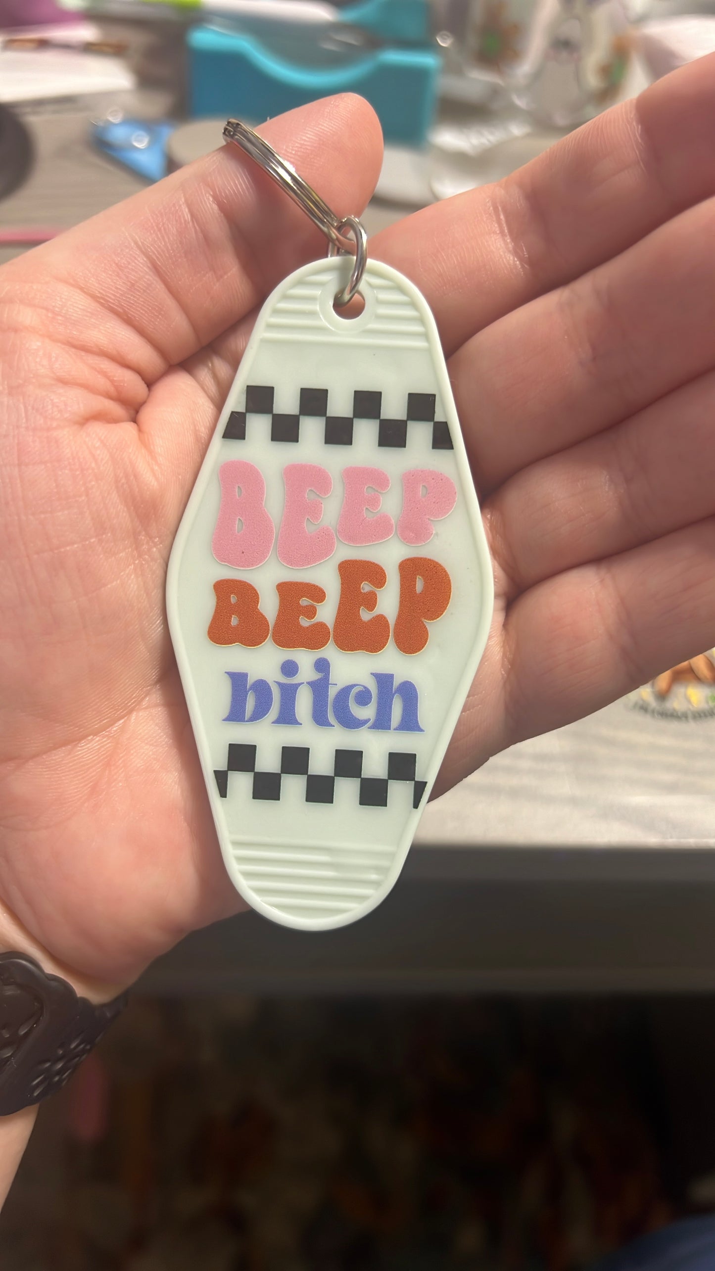 Motel Keychains