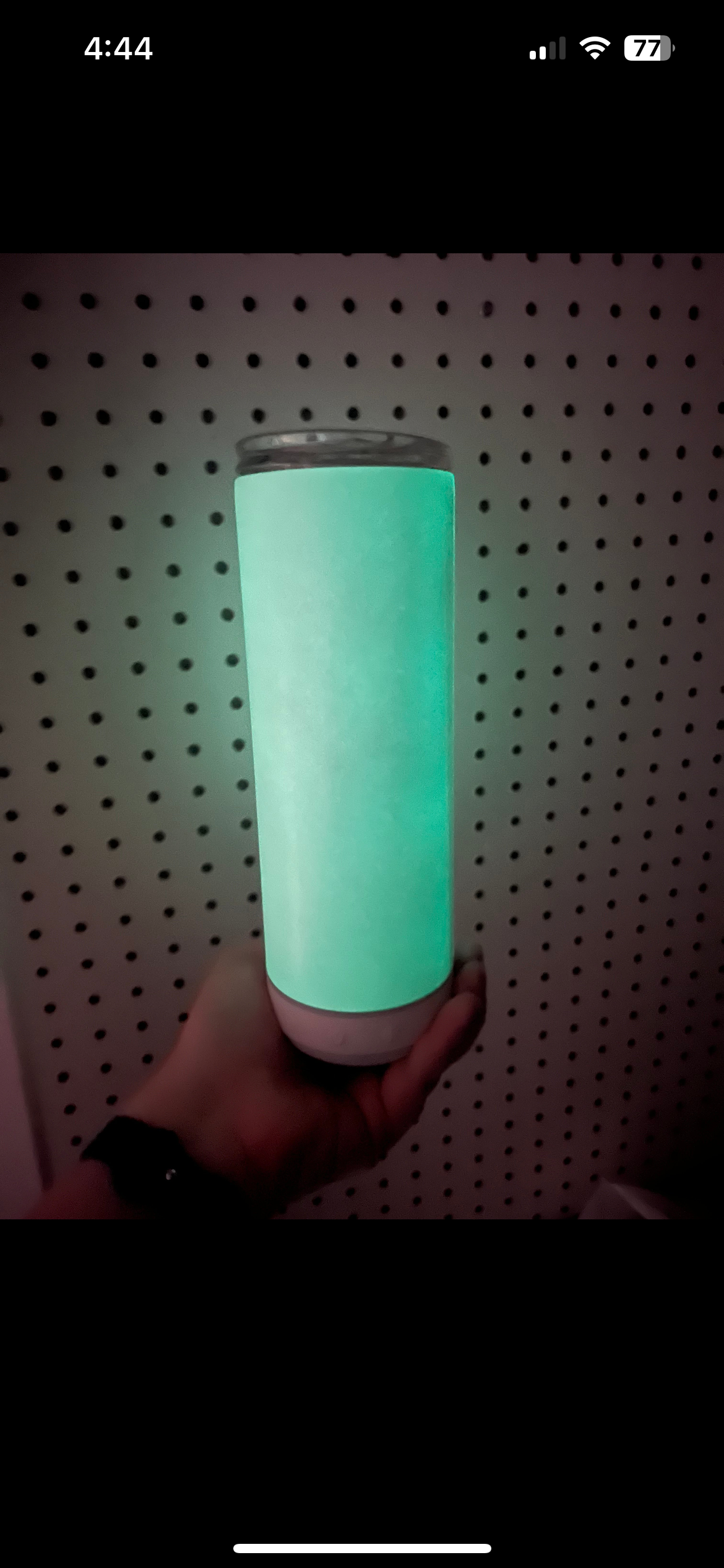 20 oz glow in dark speaker cup