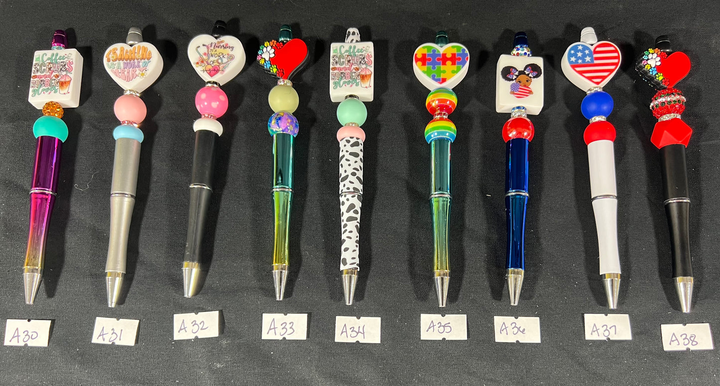 Beaded Pens