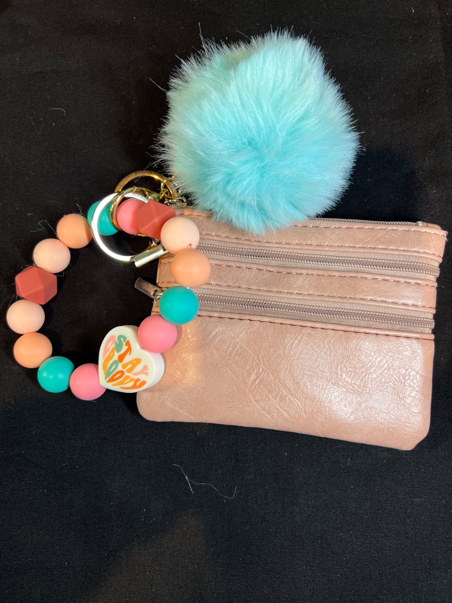 Beaded Wristlet with Wallet