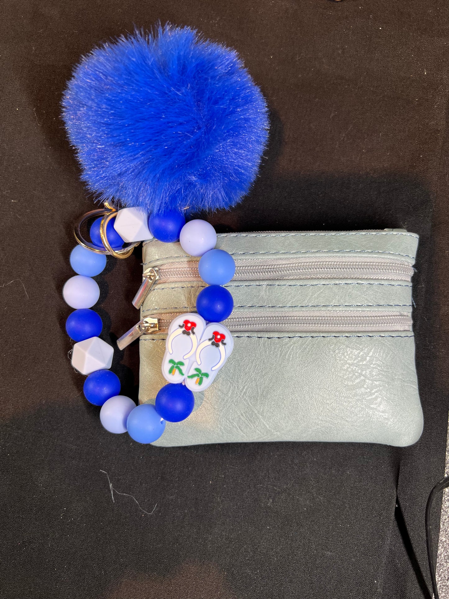 Beaded Wristlet with Wallet