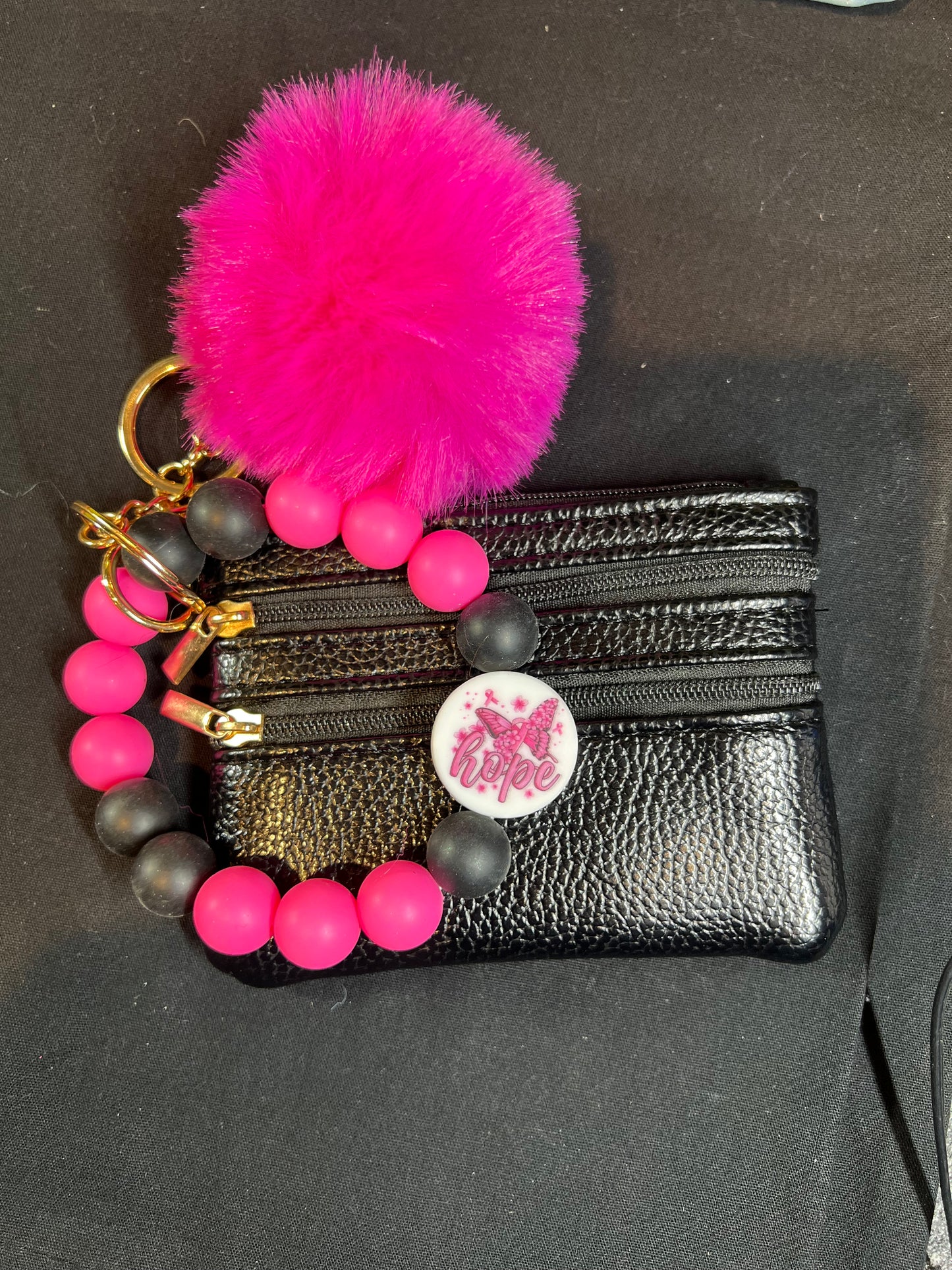 Beaded Wristlet with Wallet