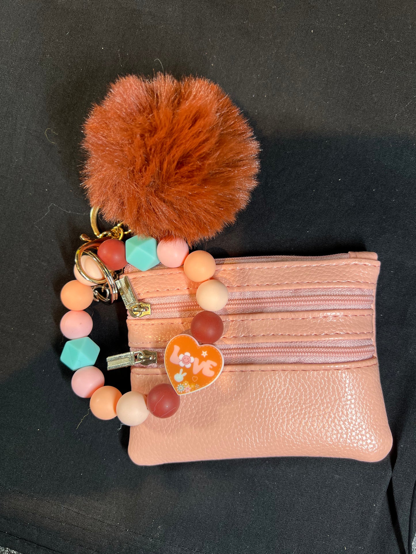 Beaded Wristlet with Wallet